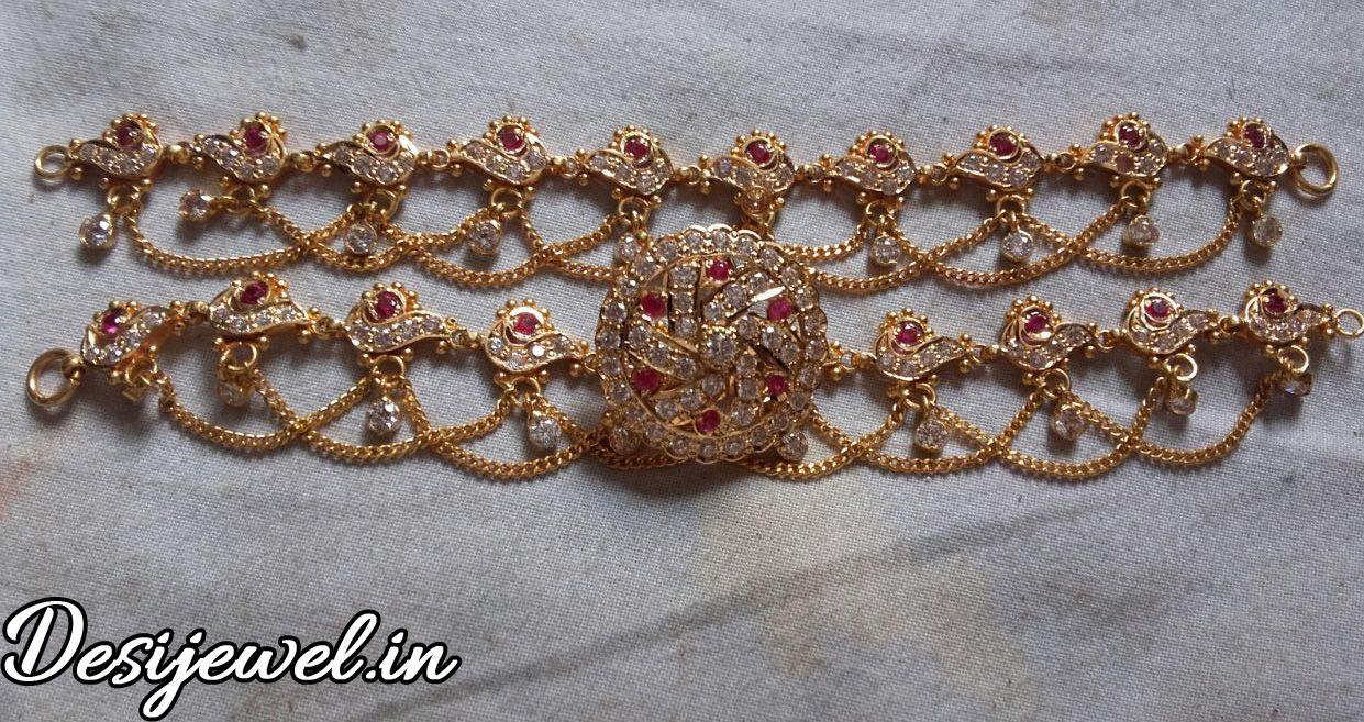 New and Latest Design of Rajasthani Desi gold Rakhdi-Set 
