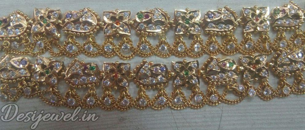 New and Latest Design of Rajasthani Desi gold Rakhdi-Set 