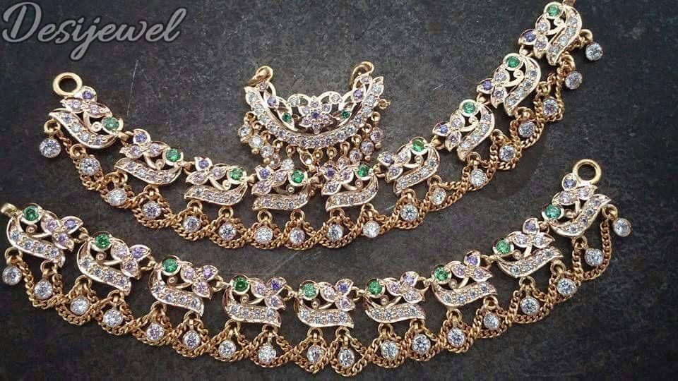 New and Latest Design of Rajasthani Desi gold Rakhdi-Set 