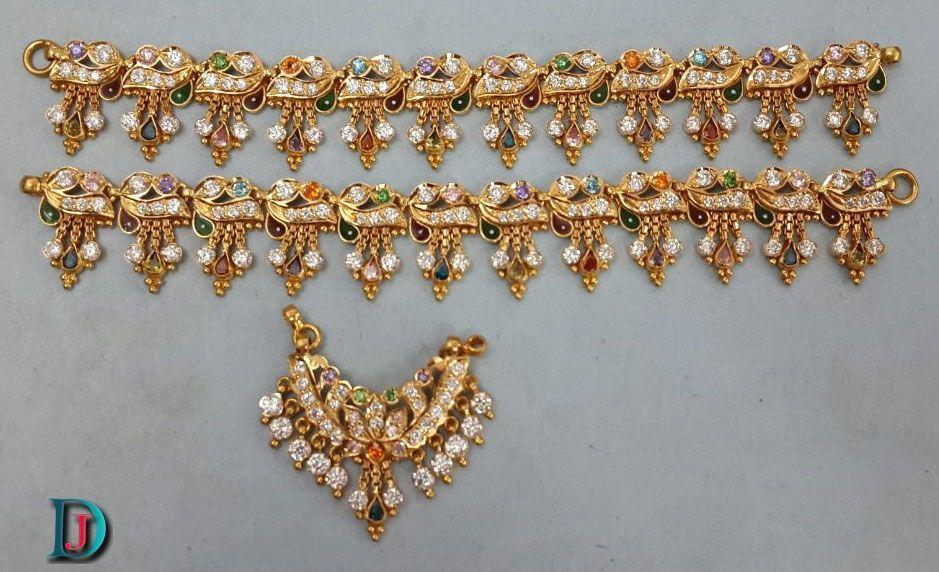 New and Latest Design of Rajasthani Desi gold Rakhdi-Set 