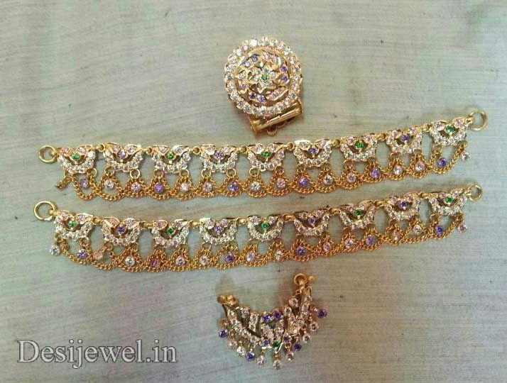 New and Latest Design of Rajasthani Desi gold Rakhdi-Set 