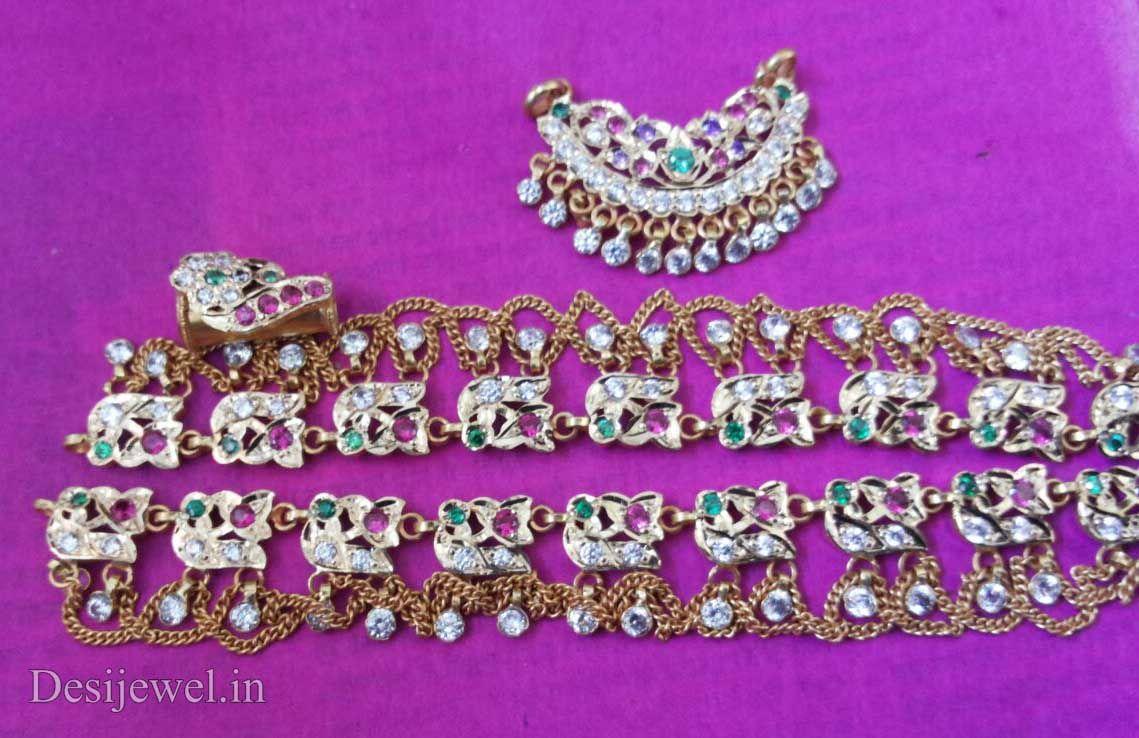 New and Latest Design of Rajasthani Desi gold Rakhdi-Set 
