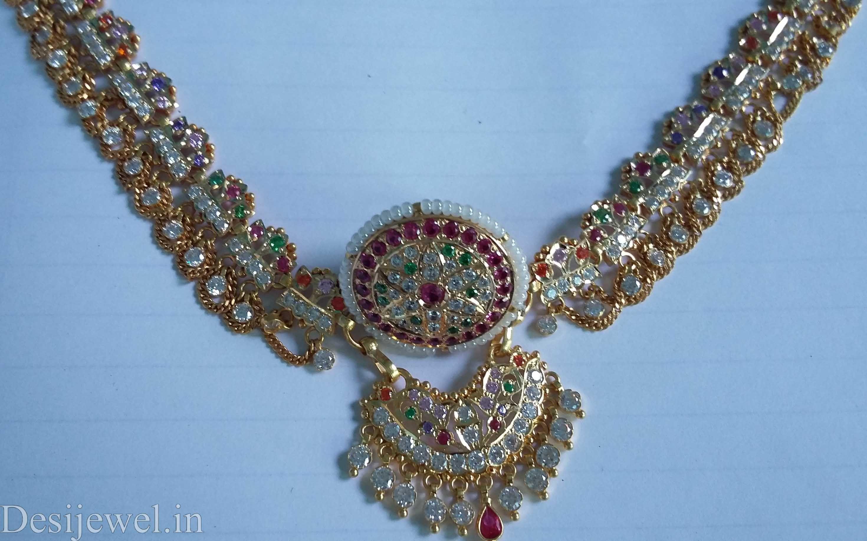 New and Latest Design of Rajasthani Desi gold Rakhdi-Set 