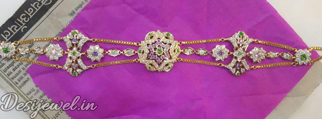 New and Latest Design of Rajasthani Desi gold Sheesh-phool 