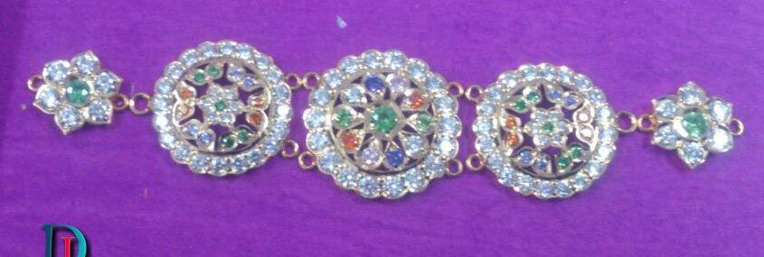 New and Latest Design of Rajasthani Desi gold Sheesh-phool 