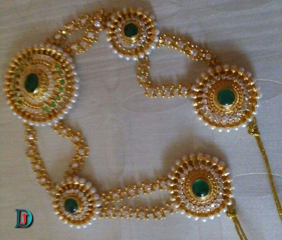 New and Latest Design of Rajasthani Desi gold Sheesh-phool 