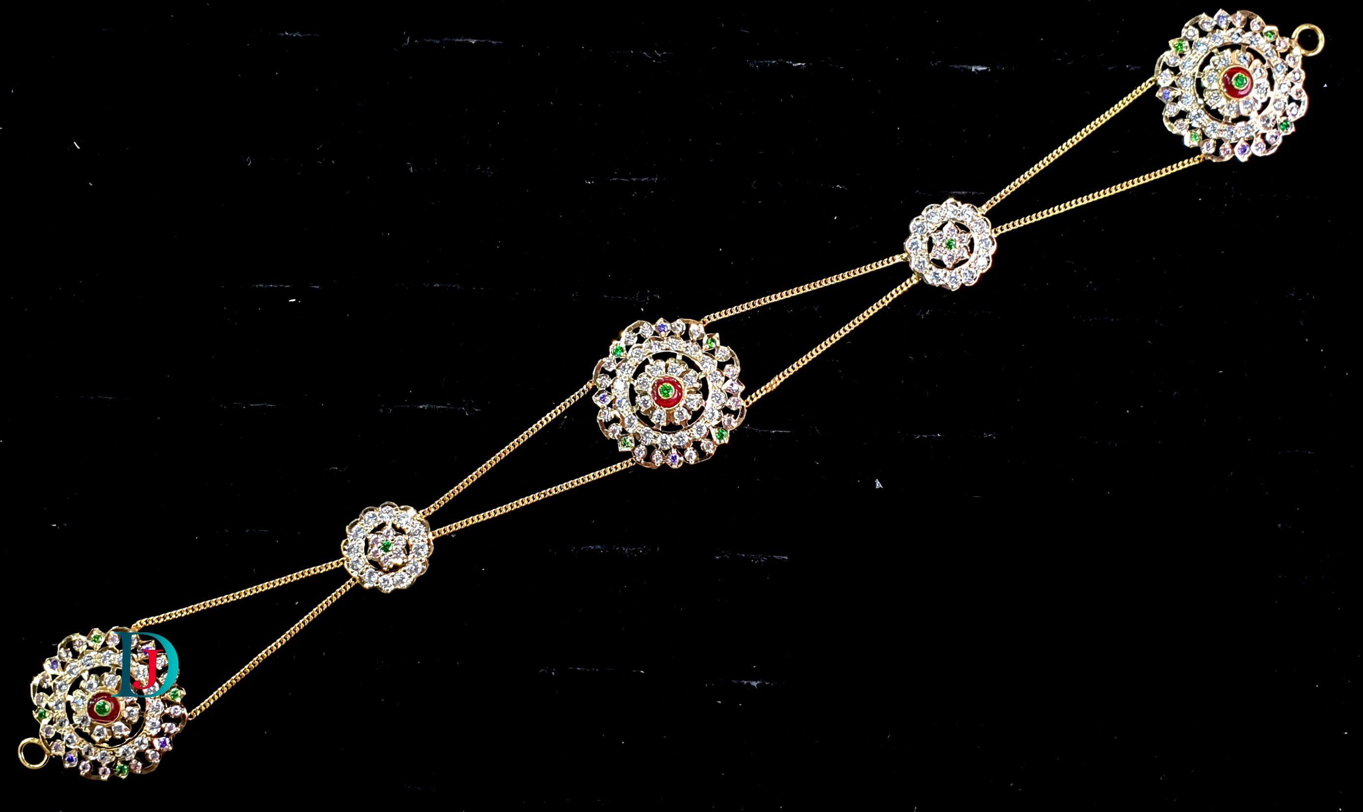 New and Latest Design of Desi Indian Rajasthani Gold Sheeshphool 