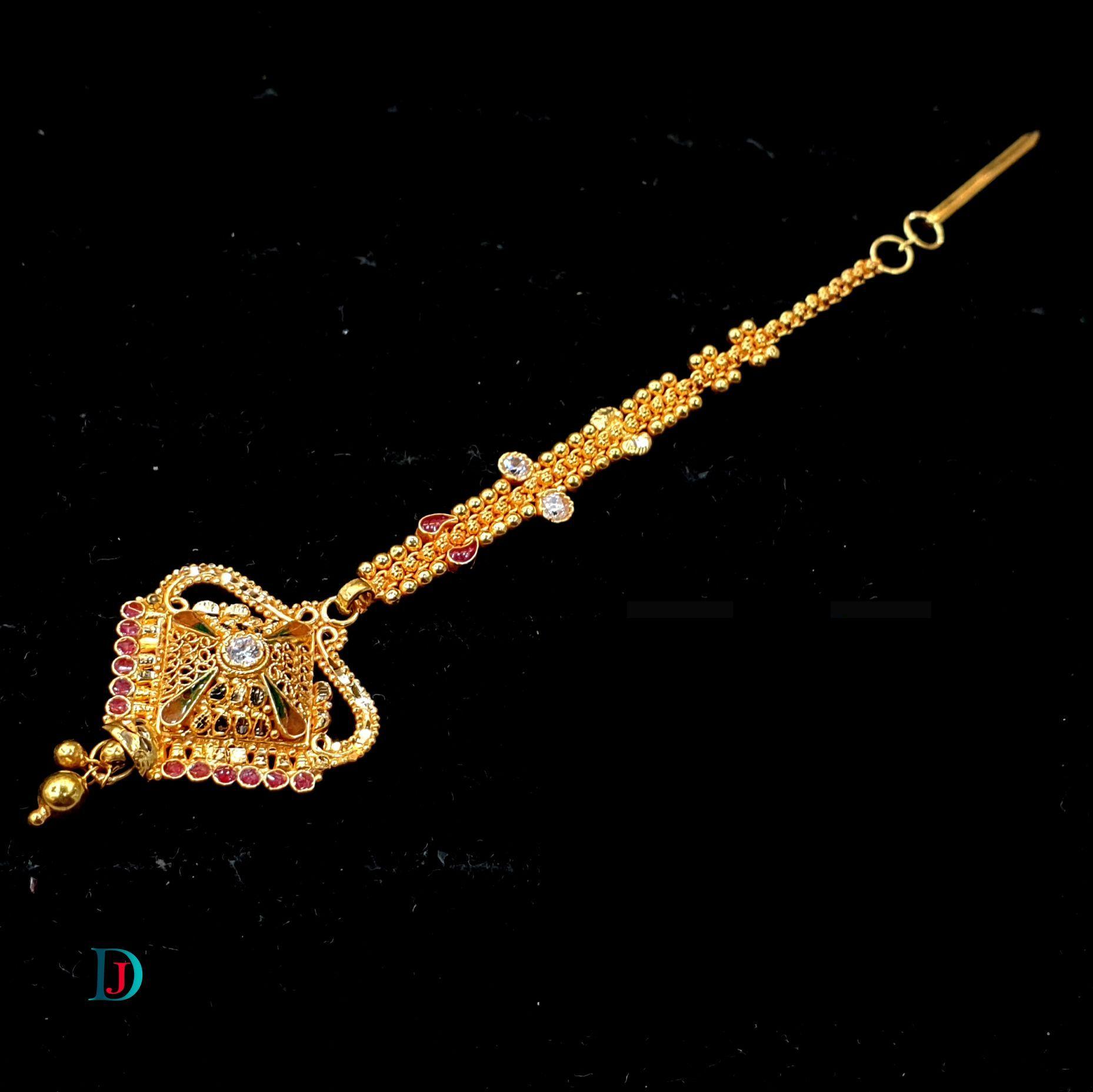 New and Latest Design of Desi Indian Rajasthani Gold Sheeshphool 