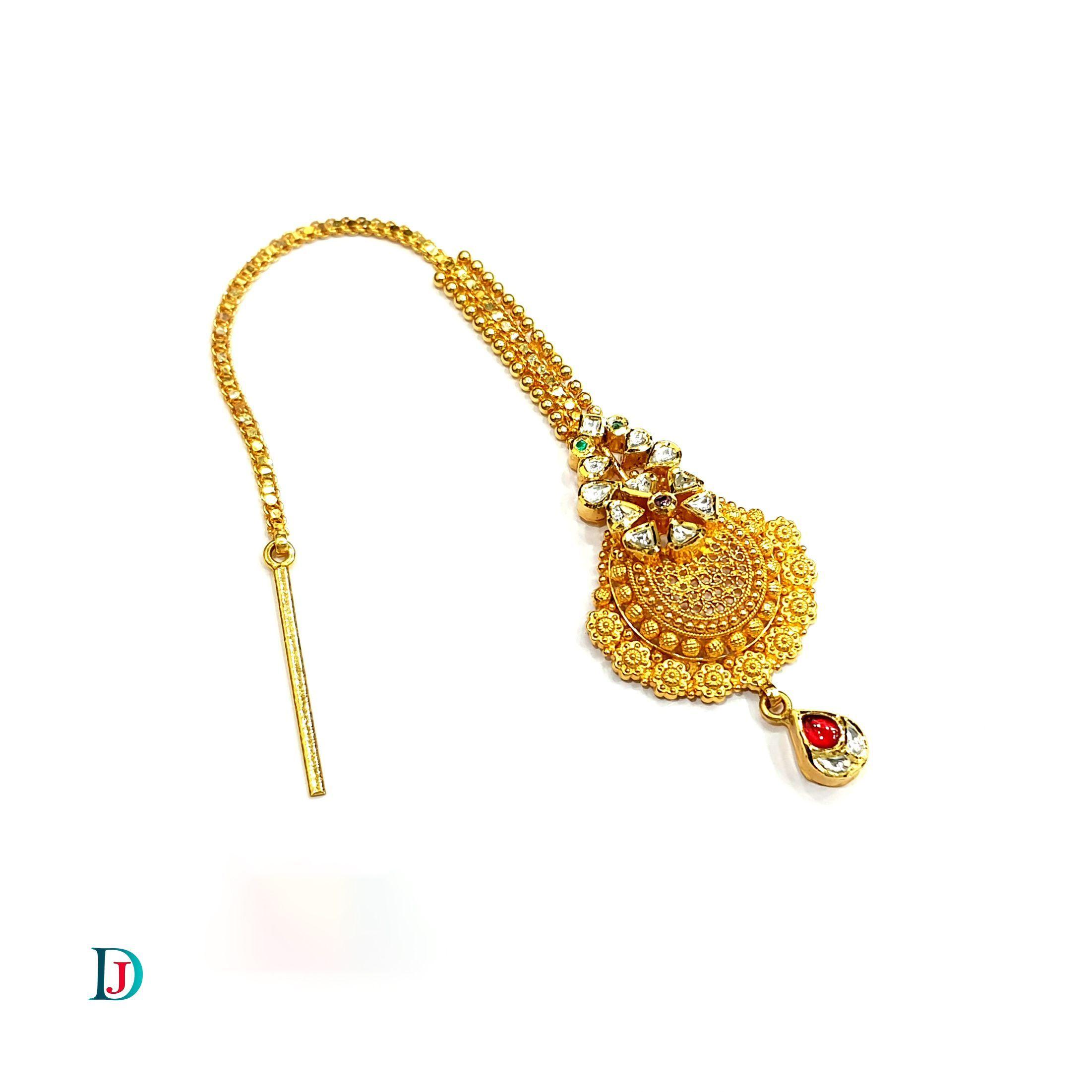 New and Latest Design of Desi Indian Rajasthani Gold Sheeshphool 