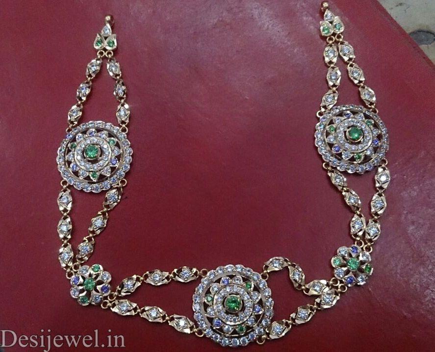 New and Latest Design of Rajasthani Desi gold Sheesh-phool 