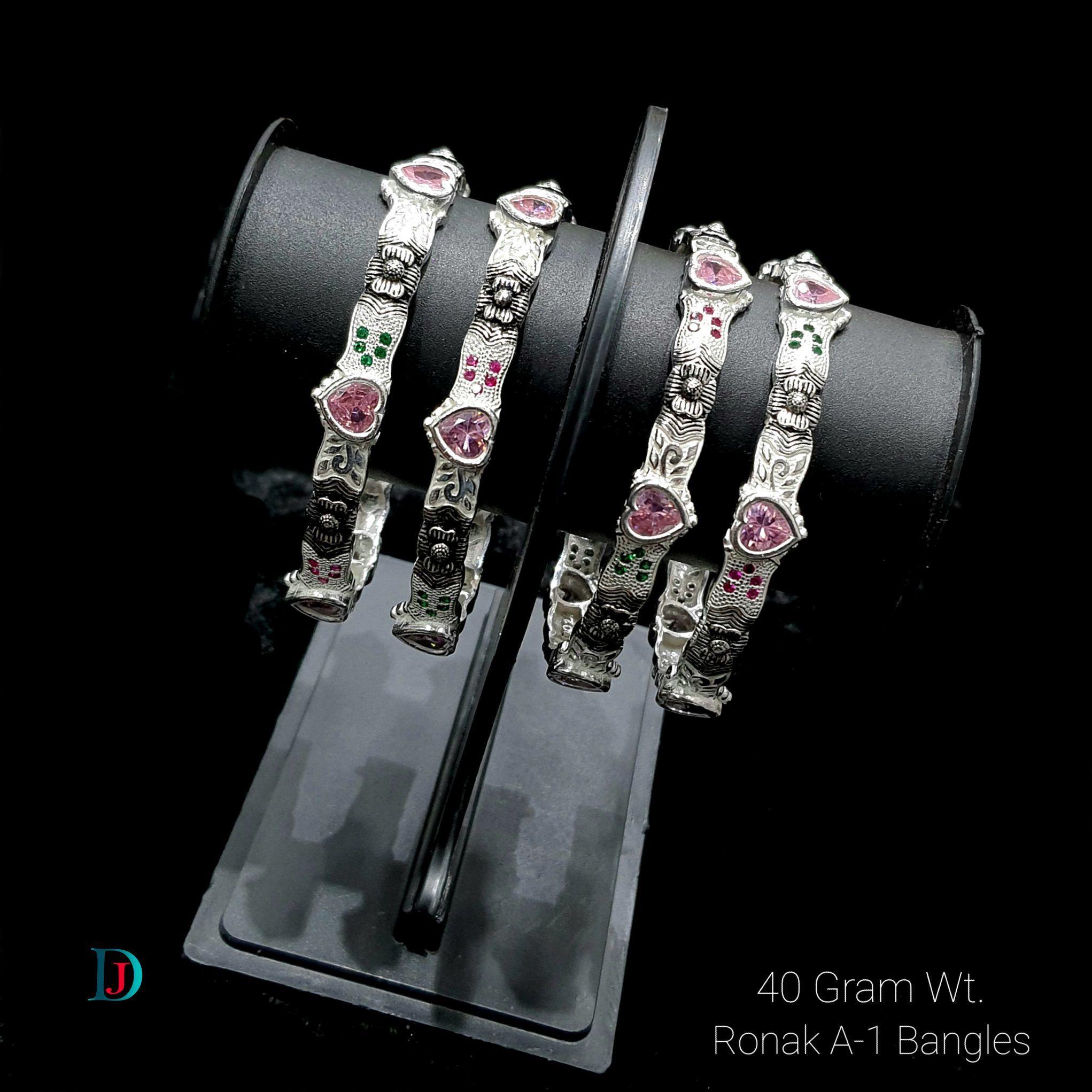 New and Latest Design of Desi Rajasthani Silver Bangles 