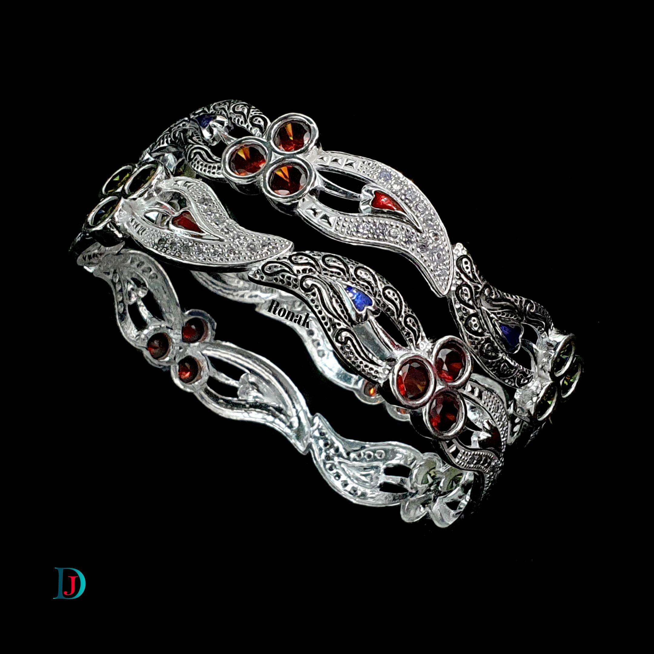 New and Latest Design of Desi Rajasthani Silver Bangles 