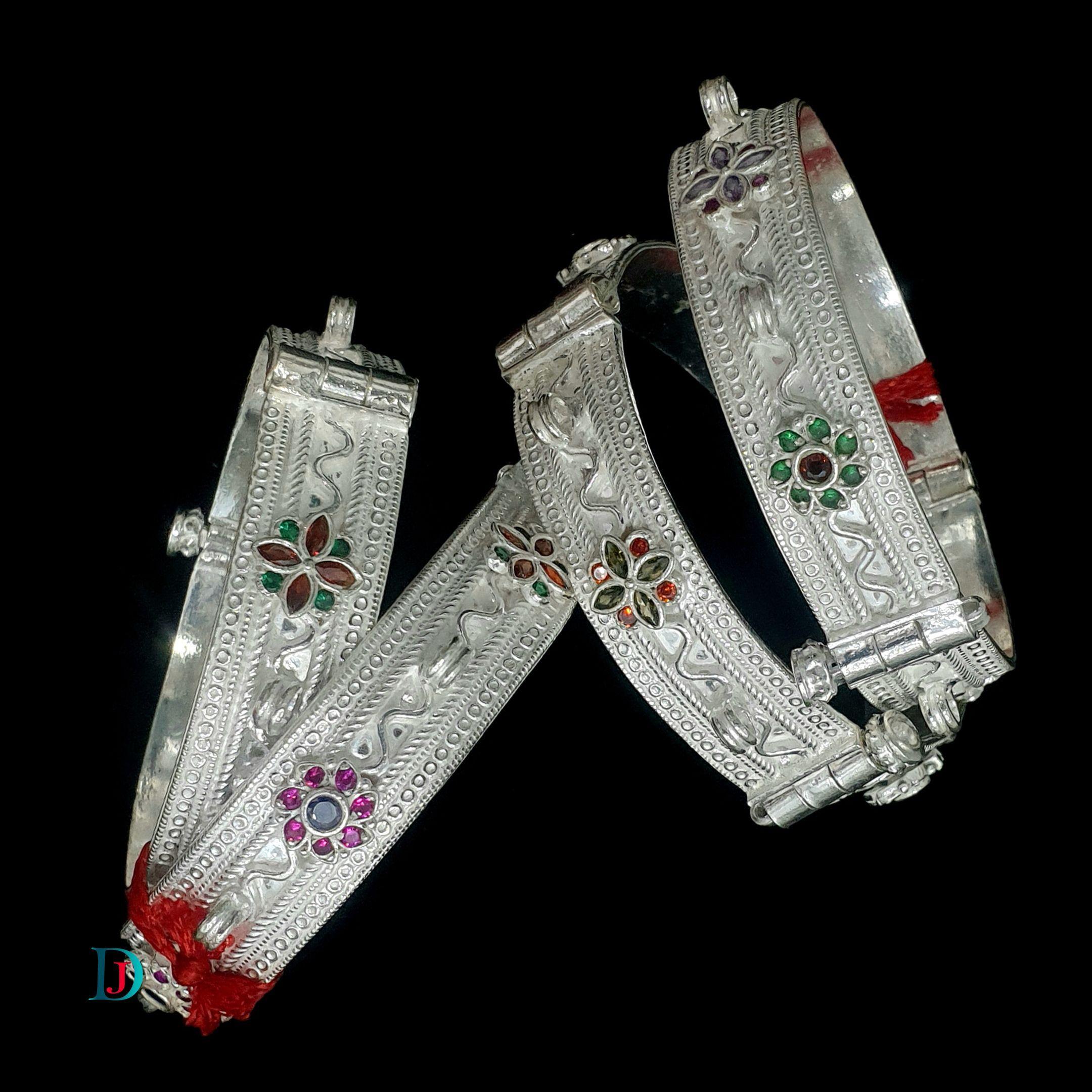 New and Latest Design of Desi Rajasthani Silver Bangles 