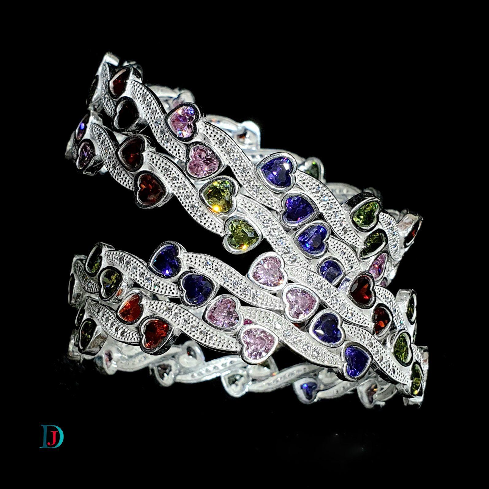 New and Latest Design of Desi Rajasthani Silver Bangles 