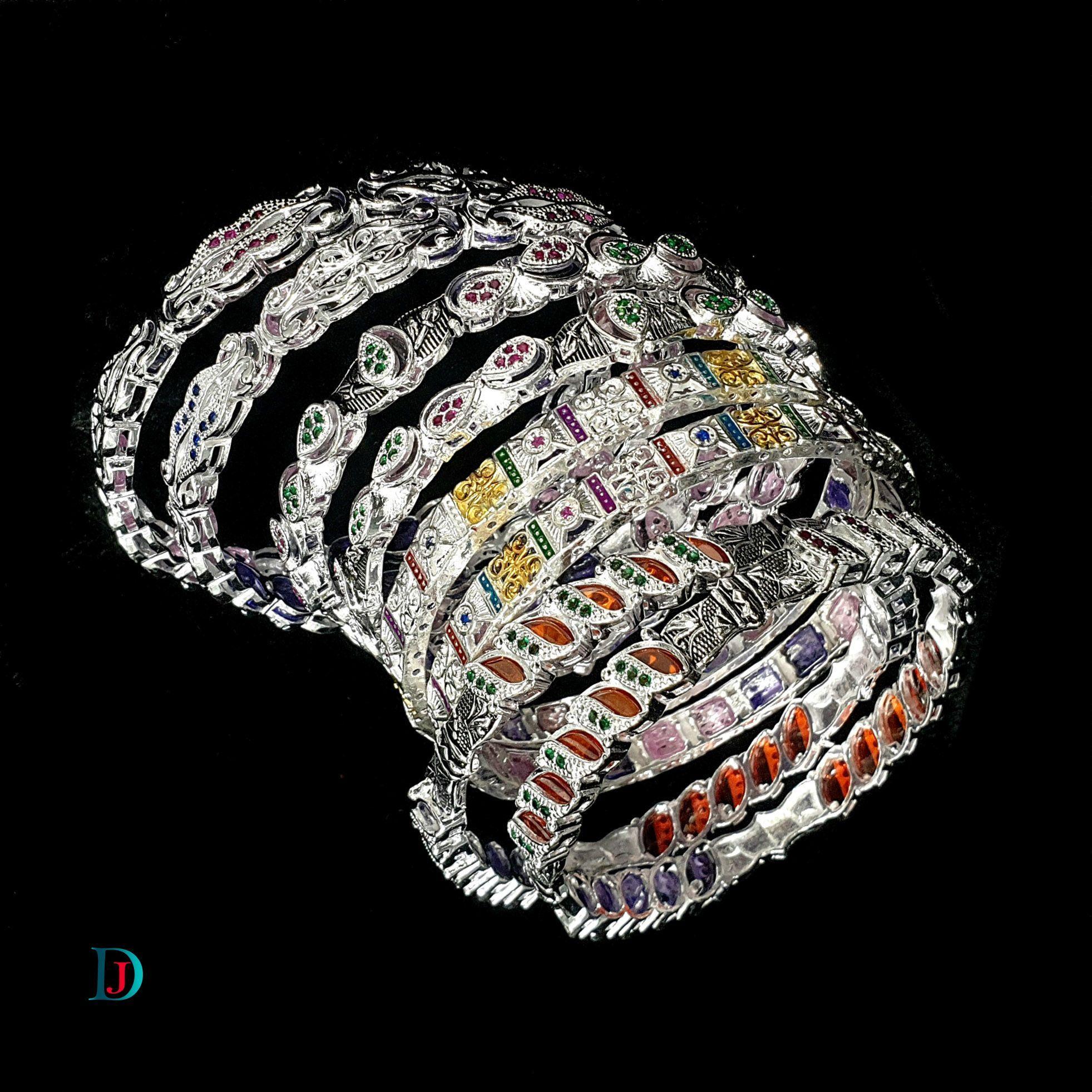 New and Latest Design of Desi Rajasthani Silver Bangles 