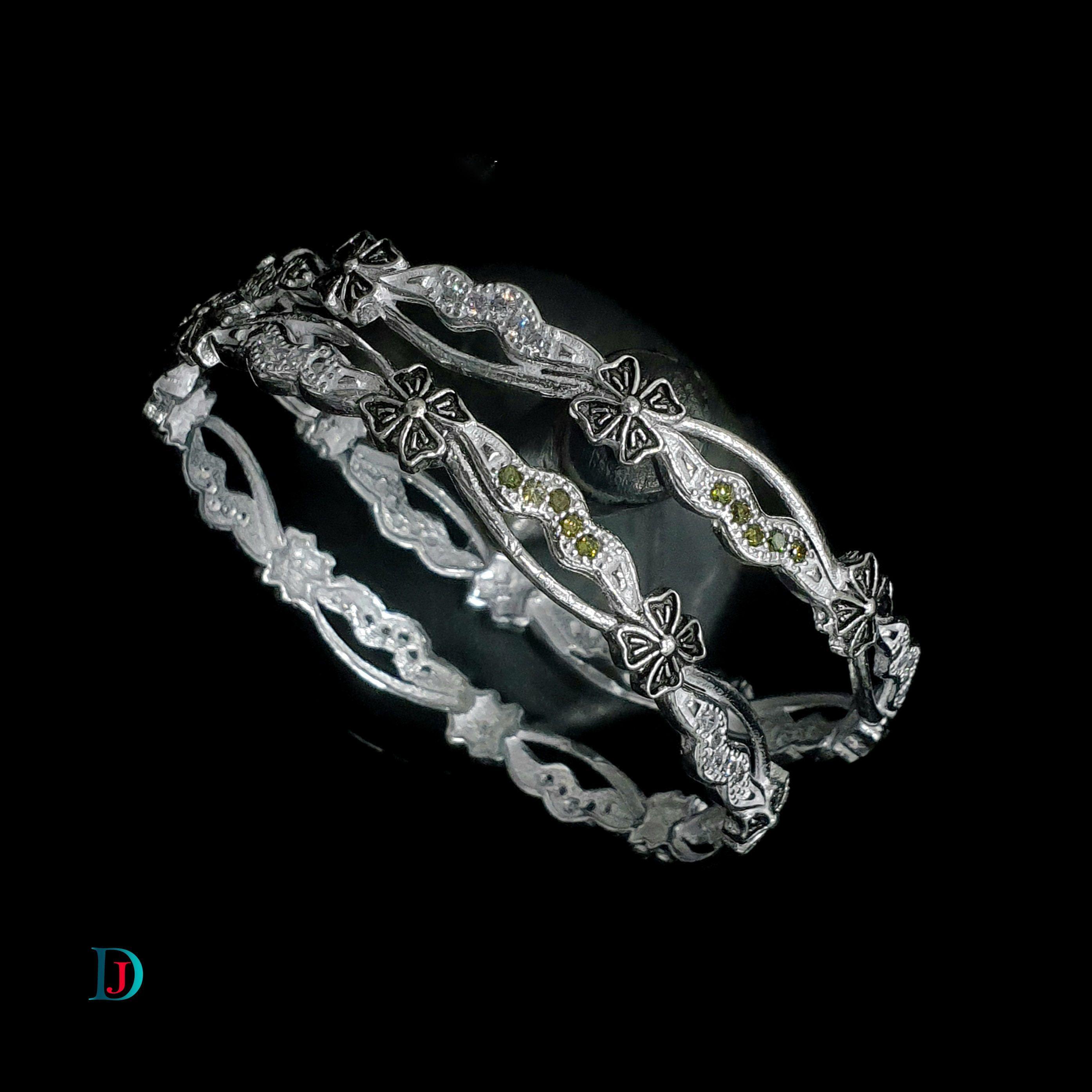 New and Latest Design of Desi Rajasthani Silver Bangles 