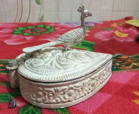 New and Latest Design of Rajasthani Desi Silver Bartan 