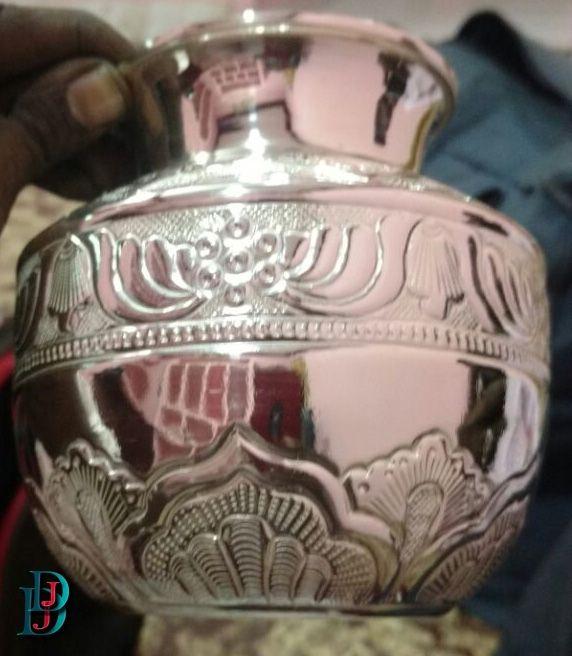 New and Latest Design of Rajasthani Desi Silver Bartan 