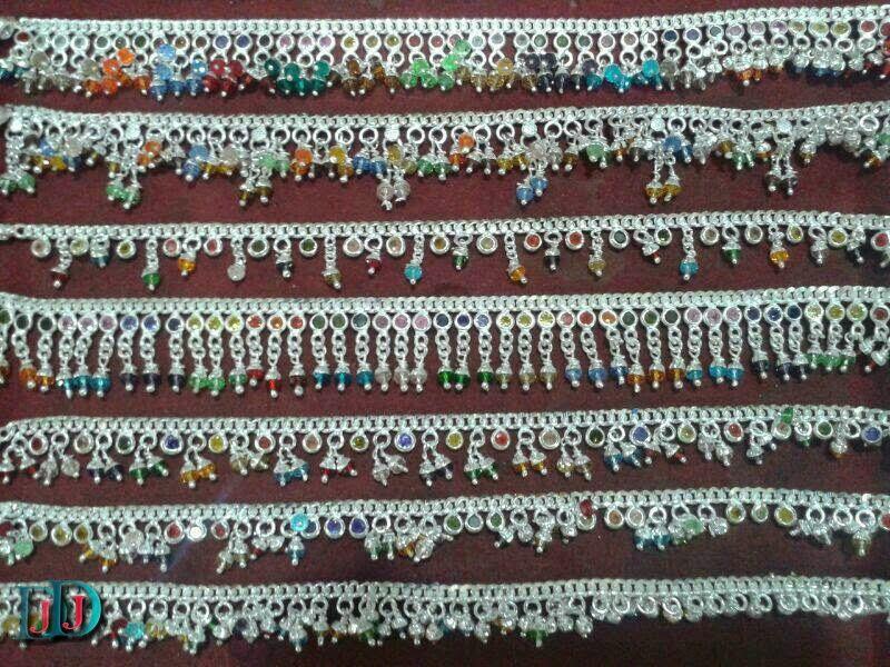 New and Latest Design of Rajasthani Desi Silver Fancy-Paayal 