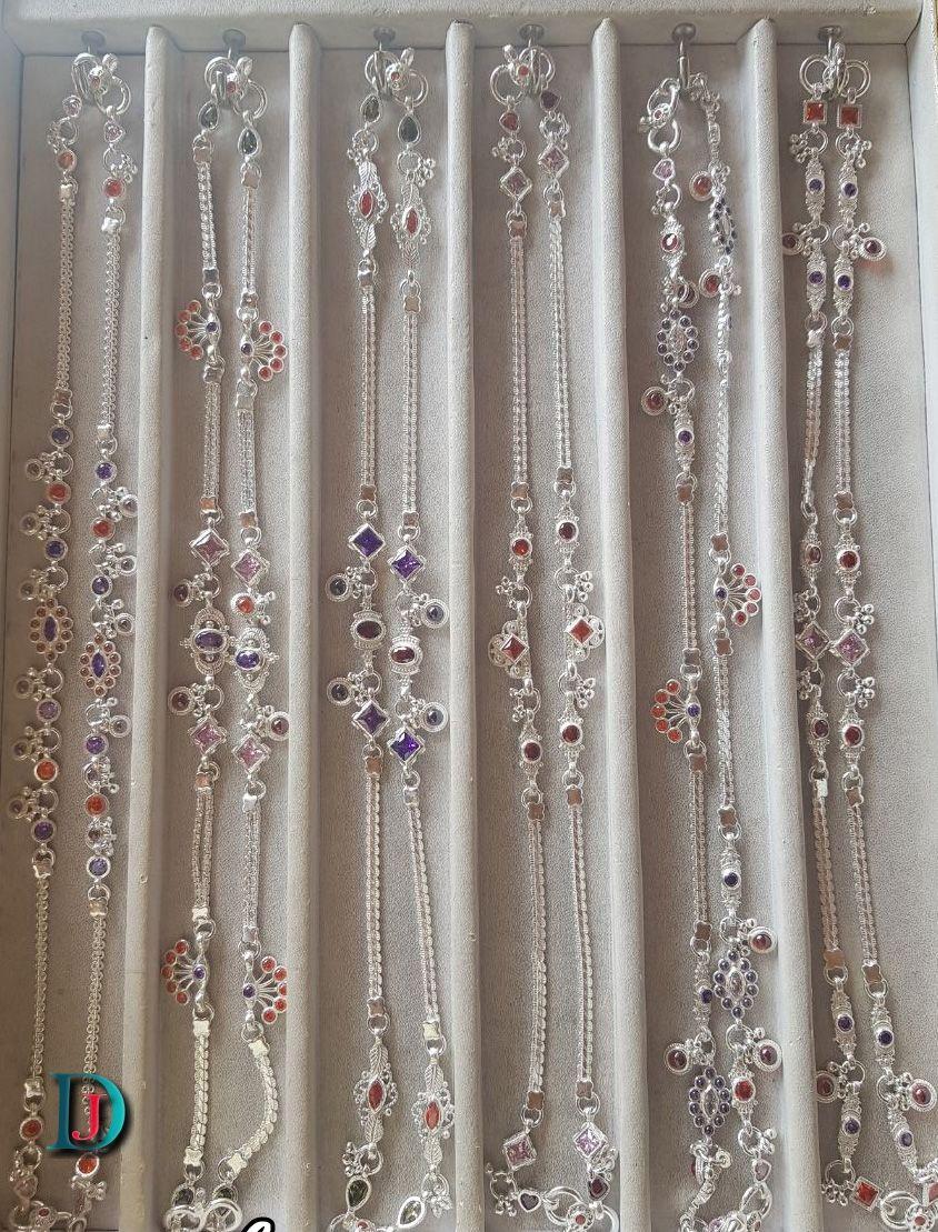 New and Latest Design of Rajasthani Desi Silver Fancy-Paayal 