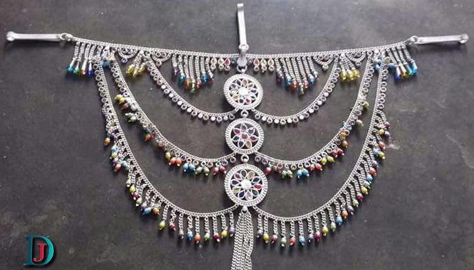 New and Latest Design of Rajasthani Desi Silver Half-Kandora 