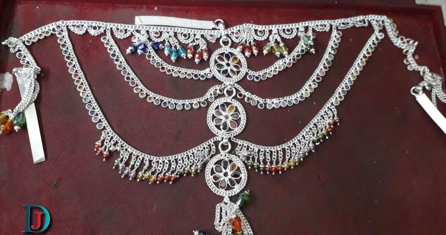 New and Latest Design of Rajasthani Desi Silver Half-Kandora 