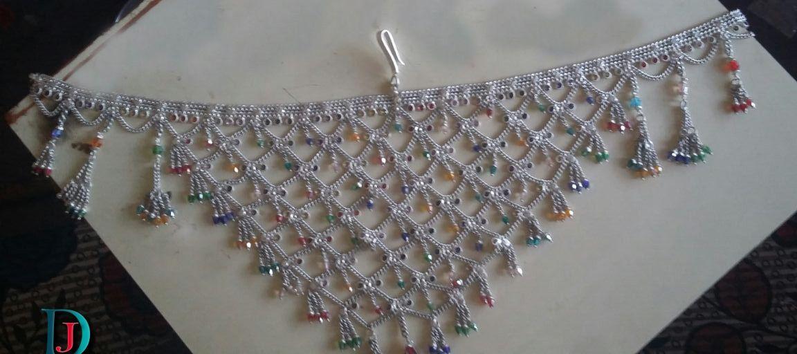 New and Latest Design of Rajasthani Desi Silver Half-Kandora 