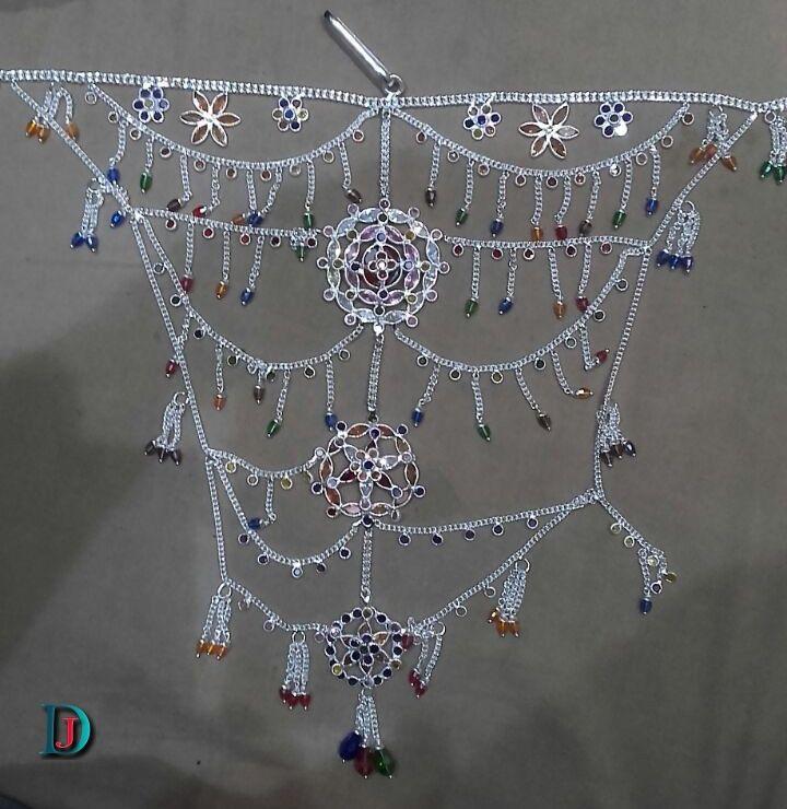 New and Latest Design of Rajasthani Desi Silver Half-Kandora 