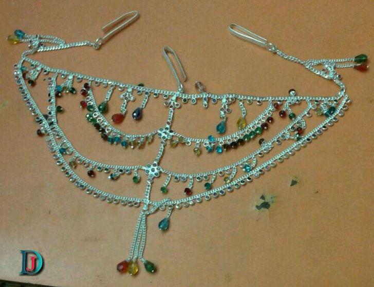 New and Latest Design of Rajasthani Desi Silver Half-Kandora 