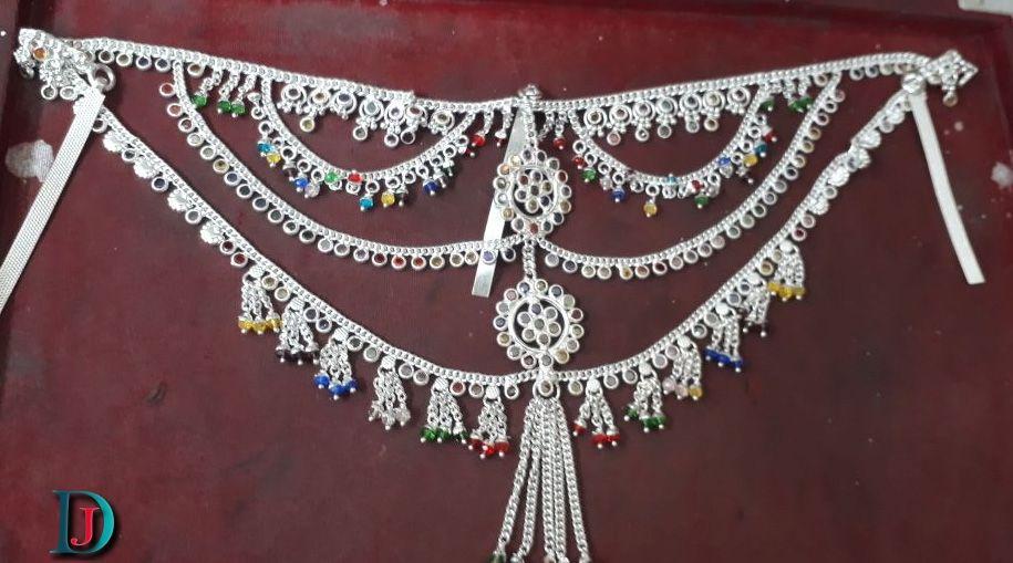 New and Latest Design of Rajasthani Desi Silver Half-Kandora 
