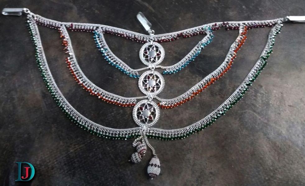 New and Latest Design of Rajasthani Desi Silver Half-Kandora 