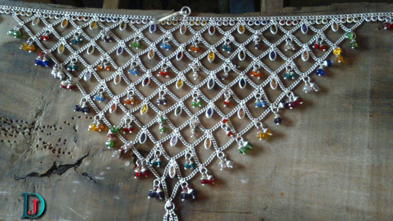 New and Latest Design of Rajasthani Desi Silver Half-Kandora 