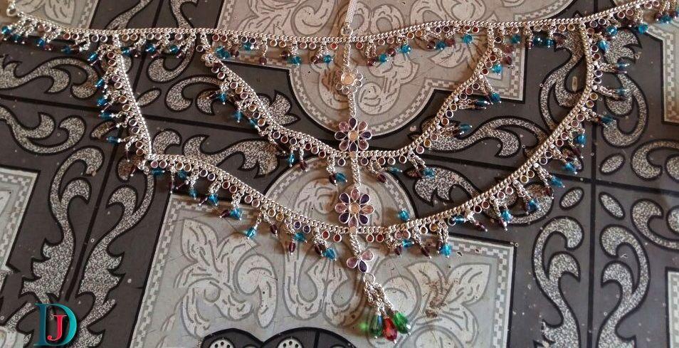 New and Latest Design of Rajasthani Desi Silver Half-Kandora 