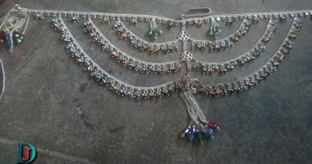 New and Latest Design of Rajasthani Desi Silver Half-Kandora 