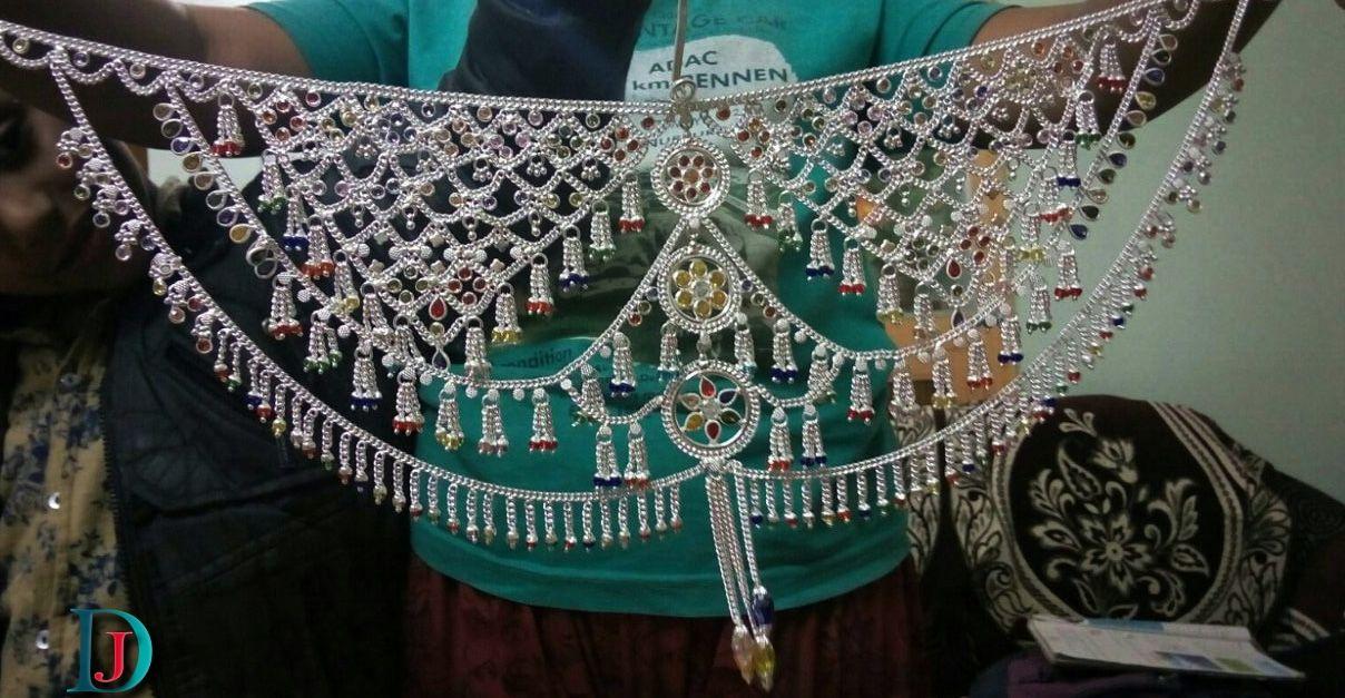 New and Latest Design of Rajasthani Desi Silver Half-Kandora 