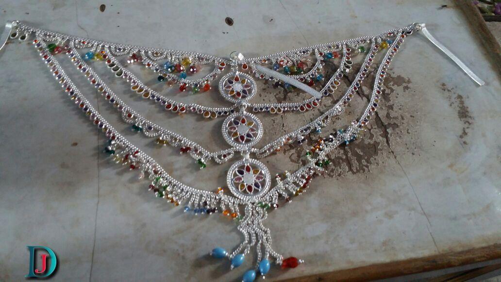 New and Latest Design of Rajasthani Desi Silver Half-Kandora 