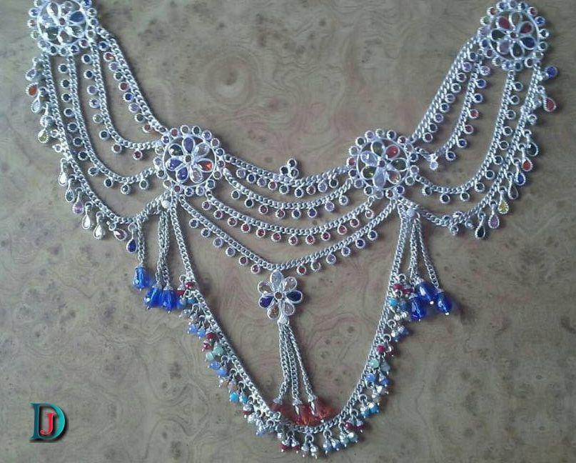 New and Latest Design of Rajasthani Desi Silver Half-Kandora 