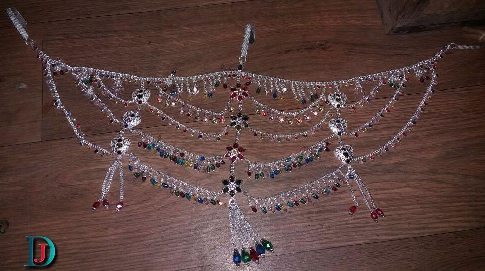 New and Latest Design of Rajasthani Desi Silver Half-Kandora 