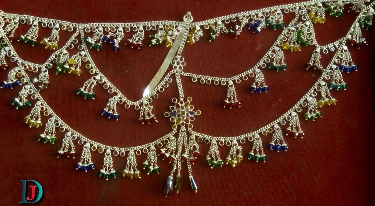 New and Latest Design of Rajasthani Desi Silver Half-Kandora 