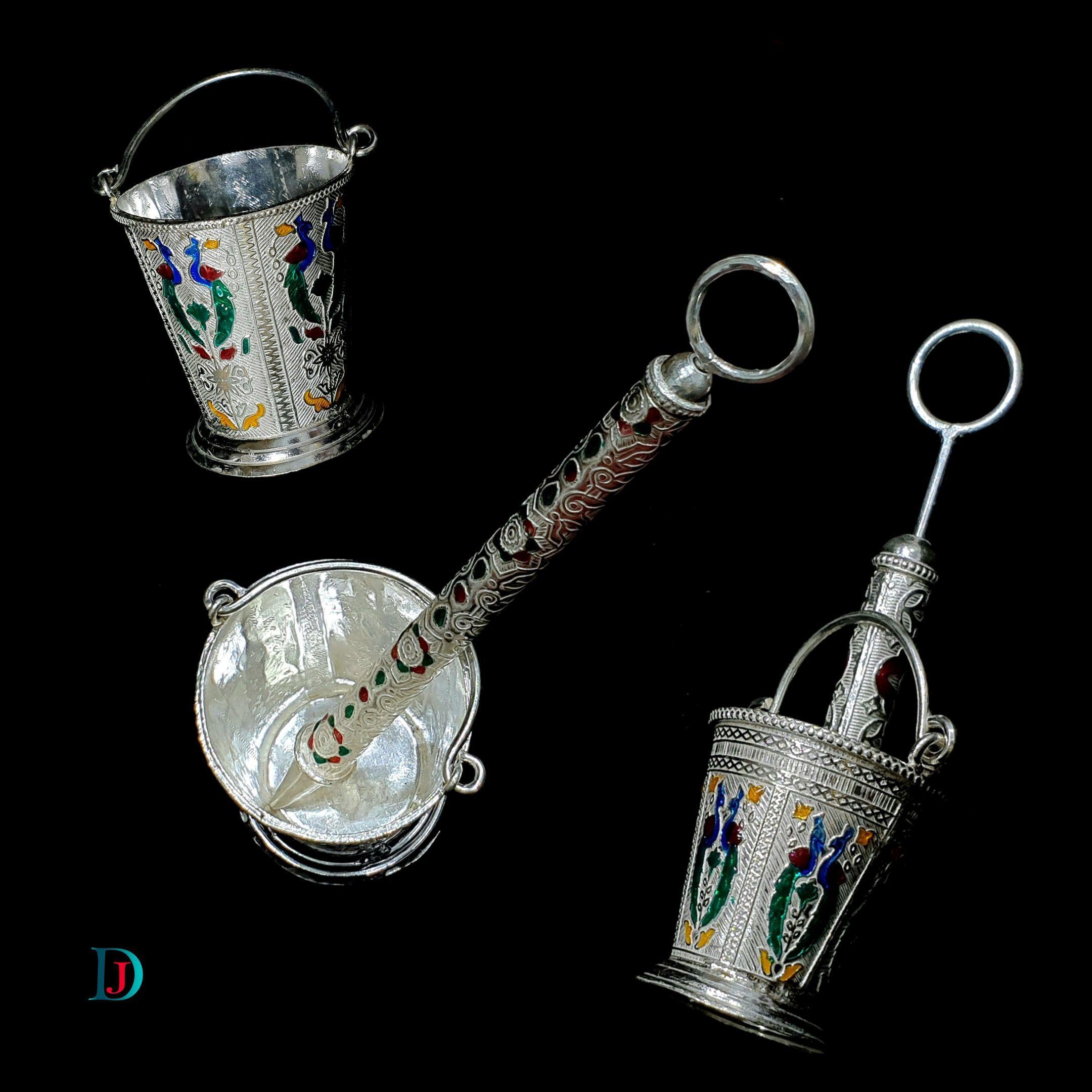 New and Latest Design of Desi Rajasthani Silver Idol 