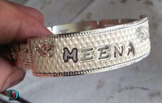 New and Latest Design of Rajasthani Desi Silver Hath-Kada 