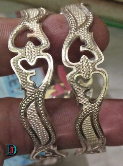 New and Latest Design of Rajasthani Desi Silver Hath-Kada 