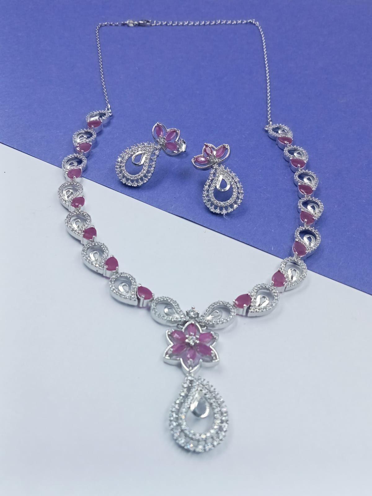 New and Latest Design of Desi Rajasthani Silver Necklace Jewellery 