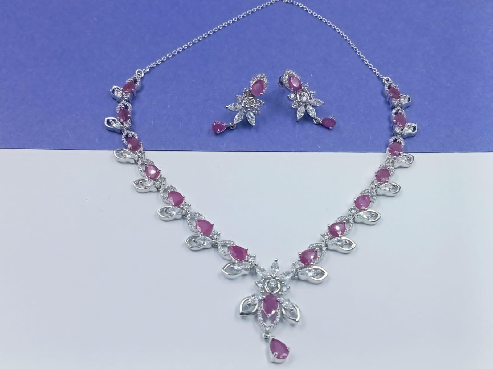 New and Latest Design of Desi Rajasthani Silver Necklace Jewellery 