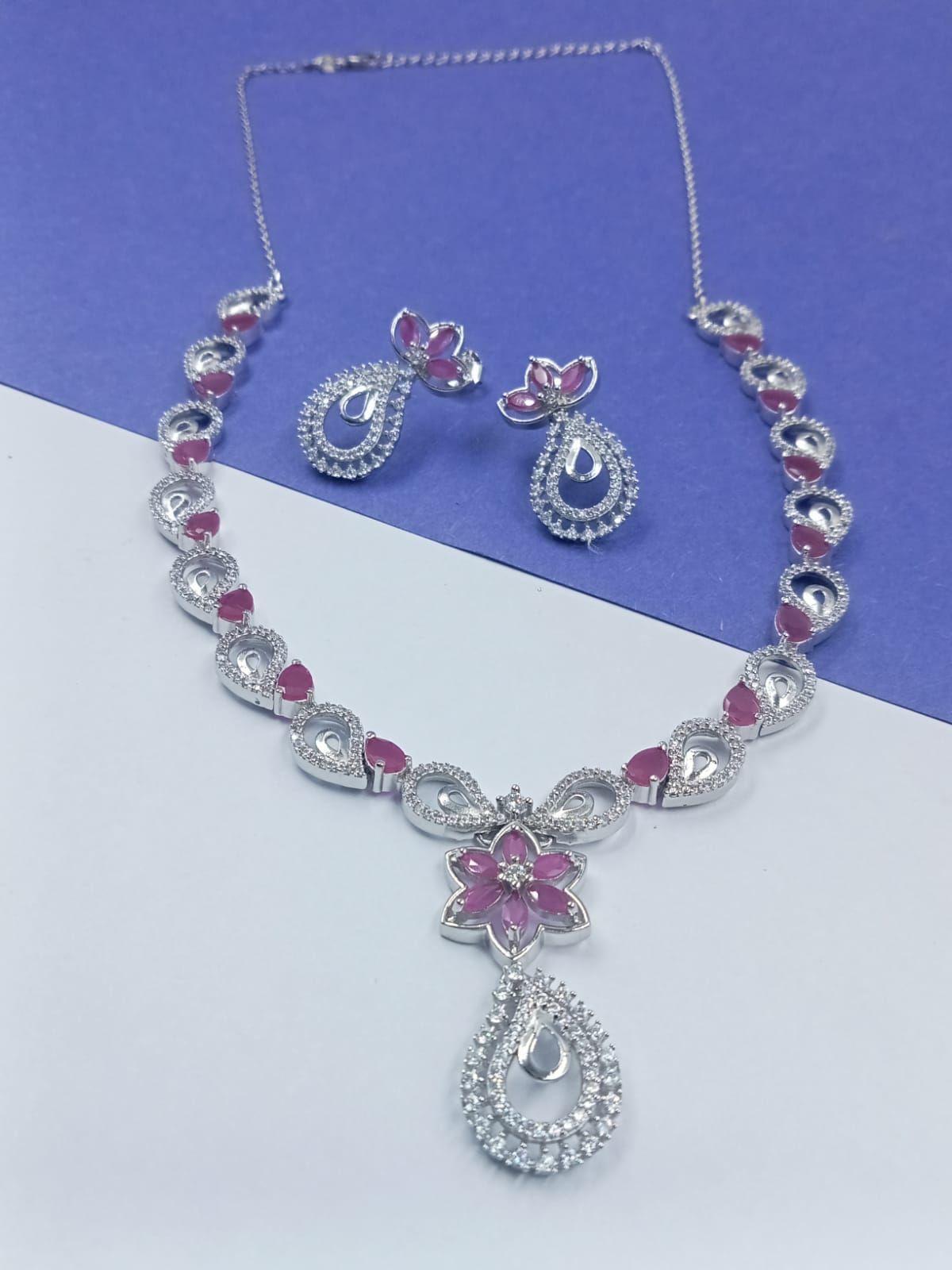 New and Latest Design of Desi Rajasthani Silver Necklace Jewellery 