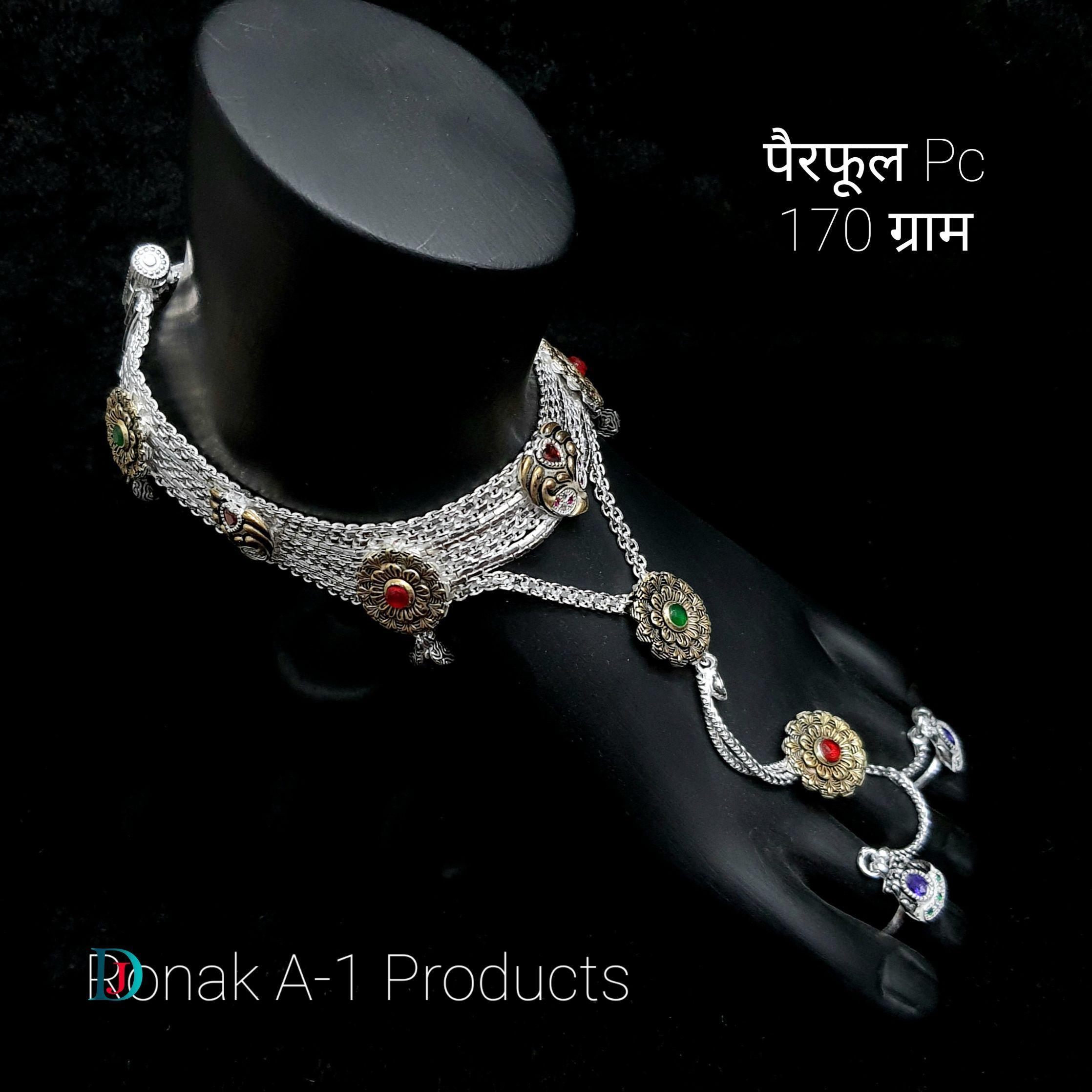 New and Latest Design of Desi Rajasthani Silver Pagful Jewellery 