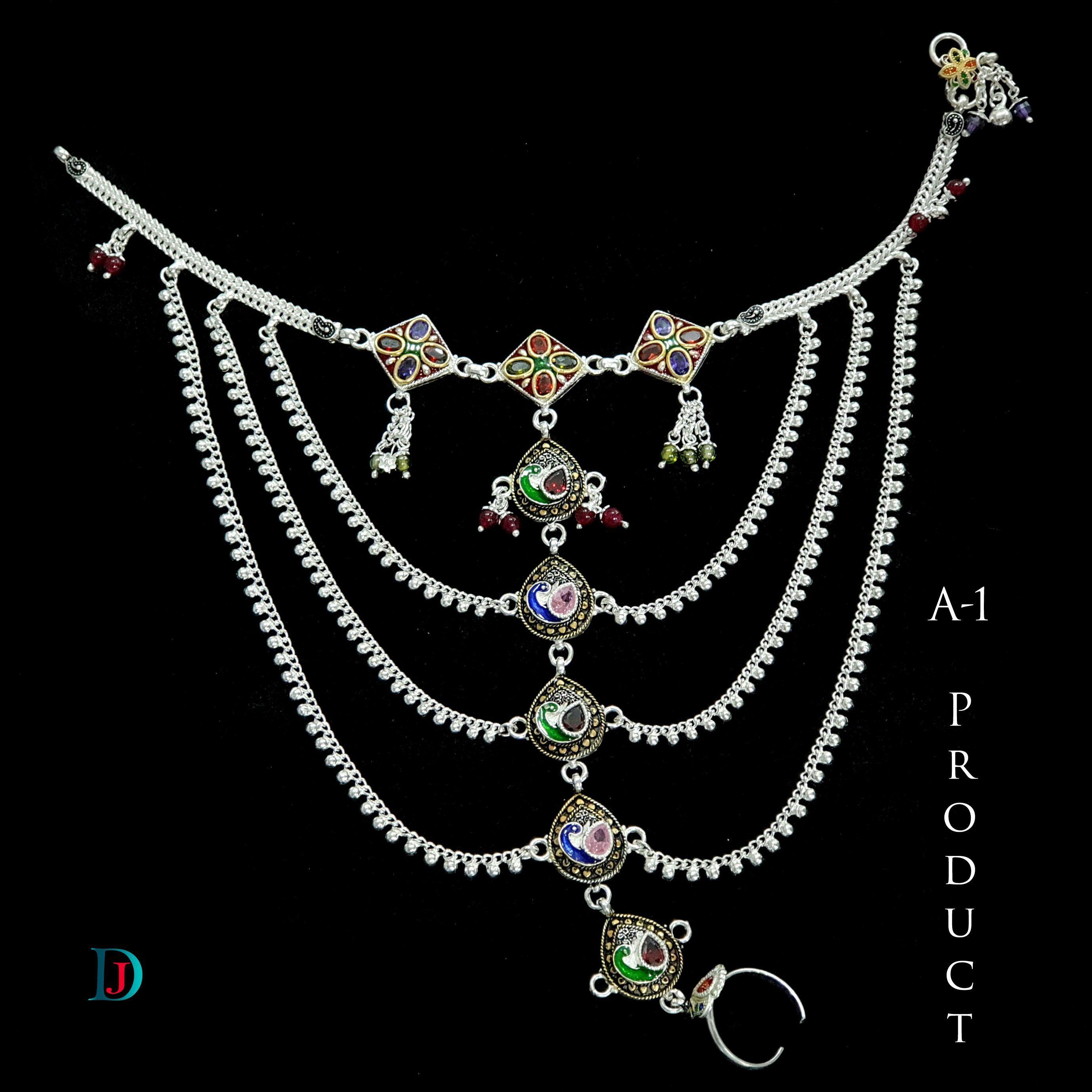 New and Latest Design of Desi Rajasthani Silver Pagful Jewellery 