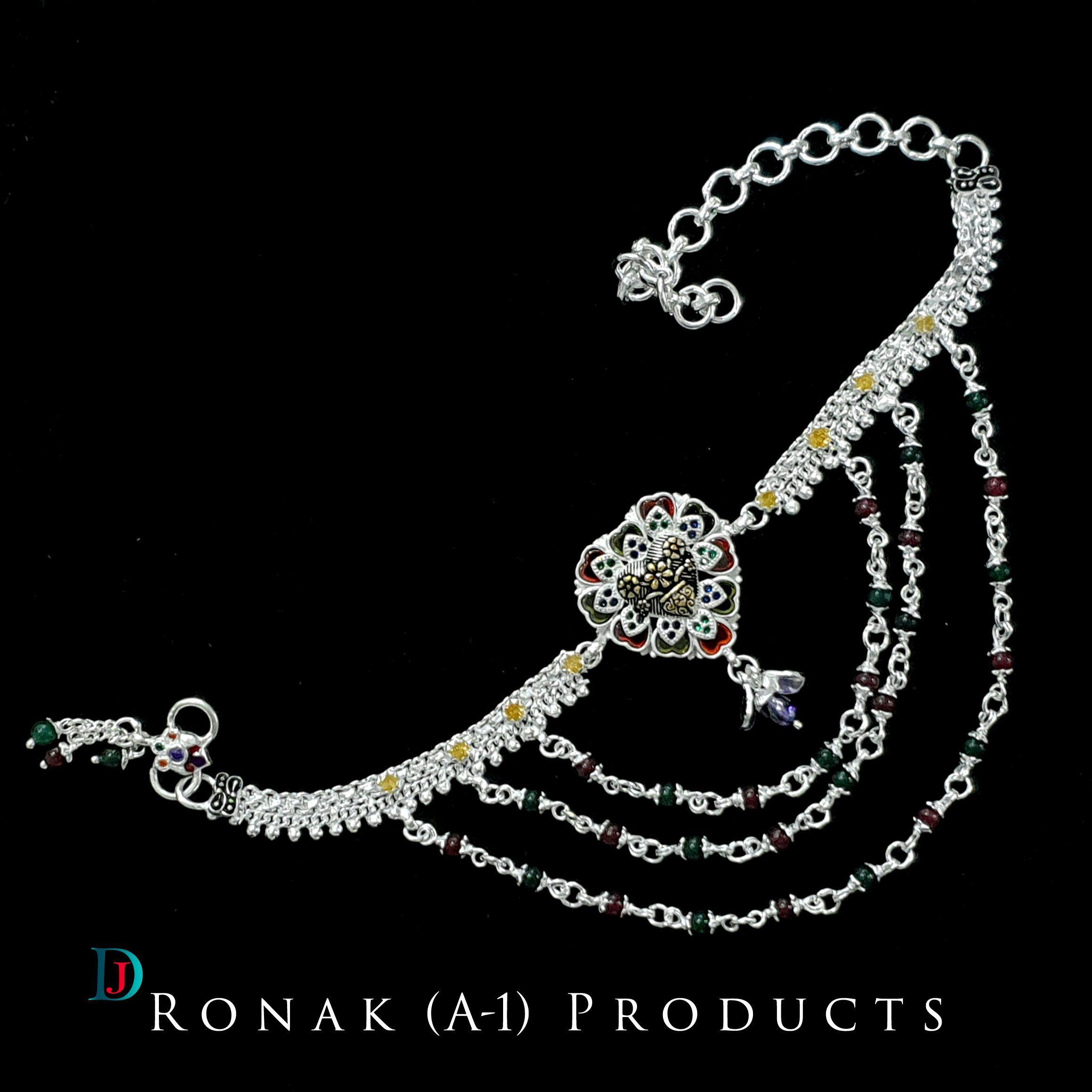 New and Latest Design of Desi Rajasthani Silver Pagful Jewellery 