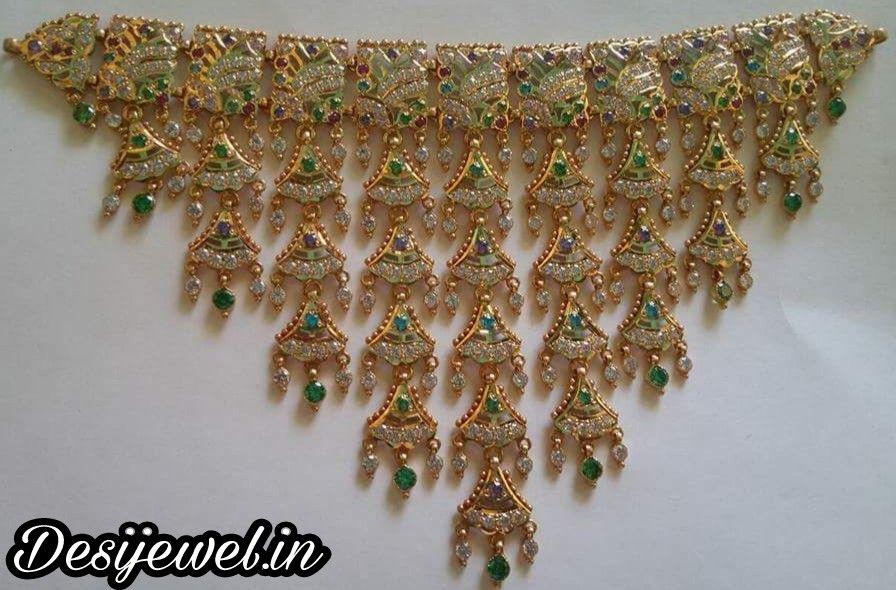 New and Latest Design of Rajasthani Desi gold Sohan/Mohan-Kanthi 