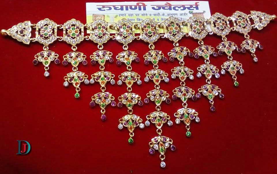 New and Latest Design of Rajasthani Desi gold Sohan/Mohan-Kanthi 